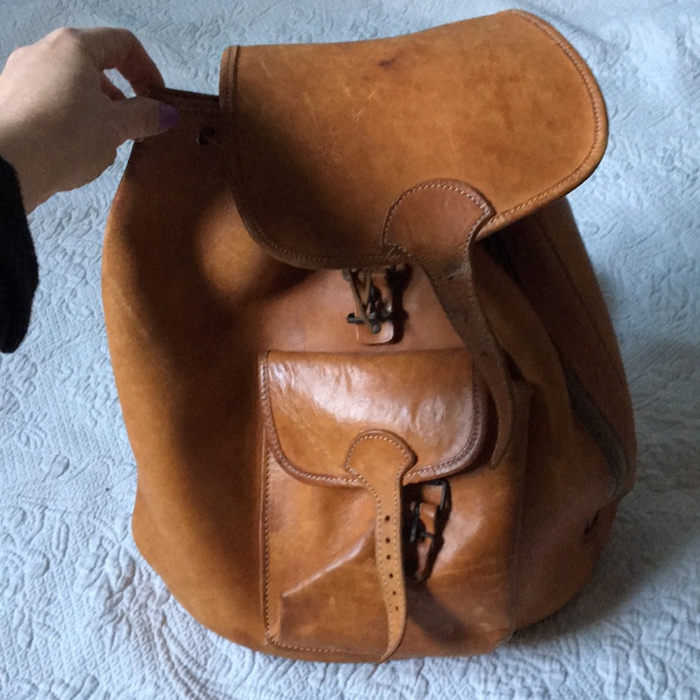 Vintage Leather backpack